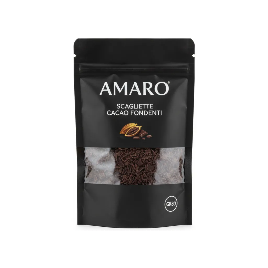 AMARO SCAGLIETTE CACAO FONDENTI GR80